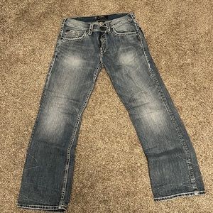 Men’s silver jeans